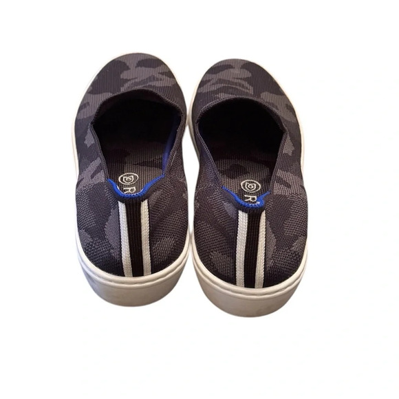 Rothy's The Original Slip On Sneaker In Grey Camo - Picture 7 of 8